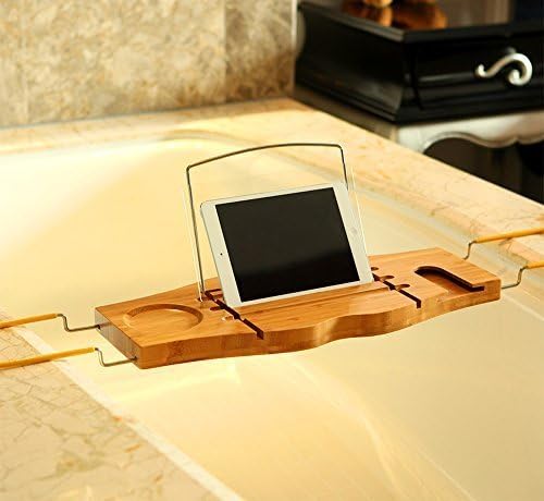 Bamboo Bathtub Caddy