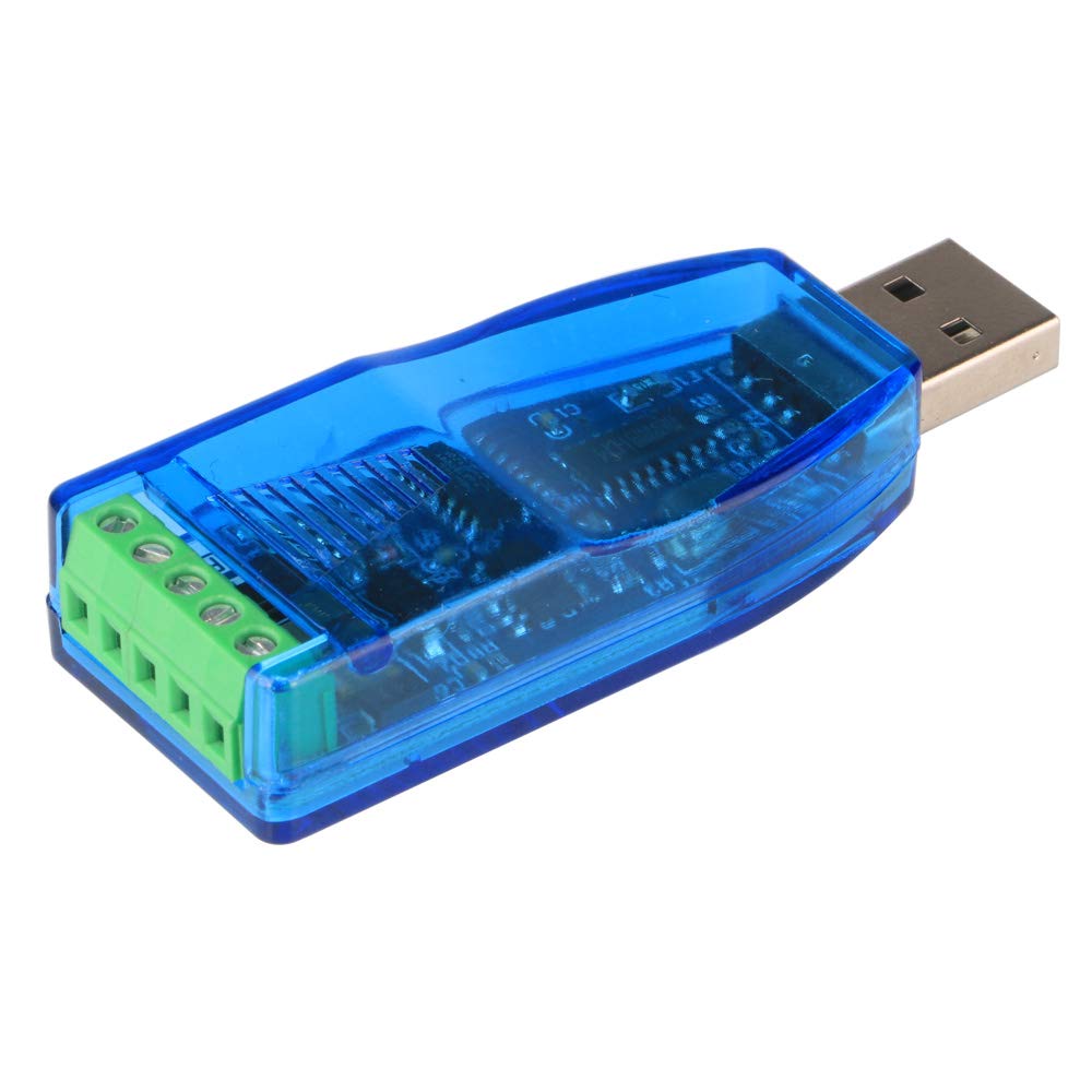 Greluma USB Converter,Industrial USB to RS485 Converter with CH340 Chip Compatible with Windows XP/WIN7/WIN8/WIN10/Vista/Linux/Mac OS X