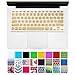 DHZ® Unique Ultra Thin Durable Keyboard Cover Silicone Skin for MacBook Pro 13" 15" 17" (with or w/out Retina Display) iMac and MacBook Air 13" (Gold)