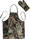 Rivers Edge Products Set Apron and Mitt, Camouflage