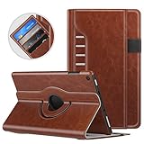 MoKo Case for All-New Fire HD 8 2016/2017/2018-360 Degree Rotating Cover with Auto Wake/Sleep for Amazon Fire HD 8 (6th/7th/8th