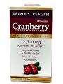 Vitamin World Triple Strength Natural Cranberry Fruit Concentrate 12,600 Mg, 200 Softgels