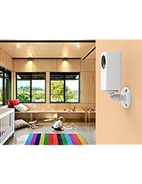 Deeroll - Soporte de pared para sartén Wyze Cam (ajustable, 360 grados, giratorio en el techo, para sartén Wyze Cam 1080p, 2 unidades)