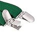 HDE Green Suspenders St Pattys Day Suspender Christmas Holiday (Green, 42 inches)