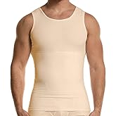 GSKS Mens Body Shaper Compression Tank Top Slimming Shapewear Abdomen Undershirt