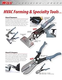 Wiss ws6 6 inch Mango Recto   HVAC Seamer de mano