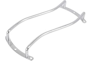 X AUTOHAUX 8 Inch Silver Tone Metal Car Bar Grille Audio Speaker Sub Woofer Subwoofer Grill Cover Protector