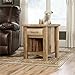 Sauder Boone Mountain End Table in Craftsman Oak