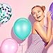 SATINIOR 60 Pieces Mermaid Balloons Colorful Latex Balloons Confetti Balloons for Wedding Birthday Party Baby Shower Decoration (Color Set 1)