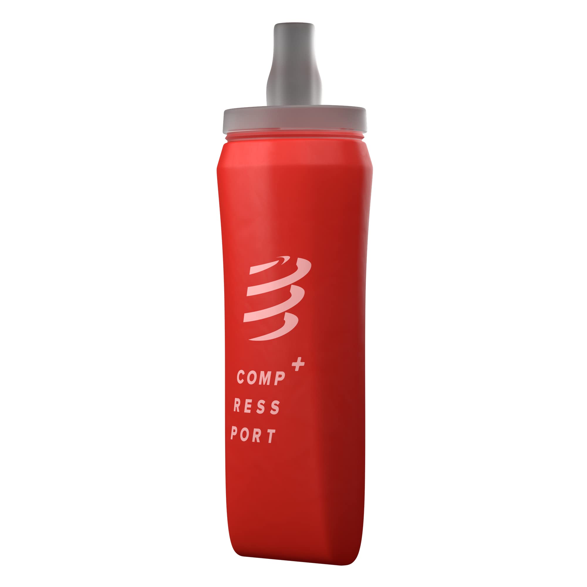 COMPRESSPORT Ergo Flask Handheld (500ml) - SS23, Red (red), 500 ml