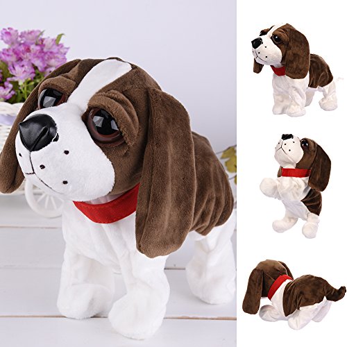 Rundao Multifunctional Electric Sound Control Plush Pet Toy Dog For