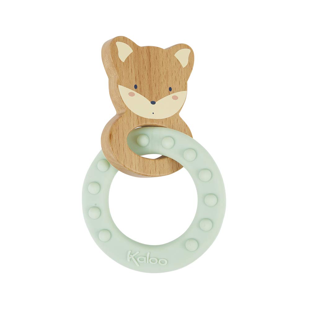 Kaloo Home - My Fox Teething Ring Green
