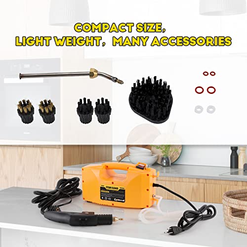 CGOLDENWALL Household Steam Cleaning Machine 1700W Handheld Steamer for