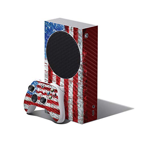 MIGHTY SKINS MightySkins Carbon Fiber Skin Compatible with Xbox Series S Bundle…