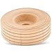 Mini Wood Wheels Treaded Style, 2 Inch Diameter, Pack of 24, for Crafts and DIY Car Models, by Woodpeckers