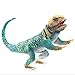 Folkmanis Collared Lizard Hand Puppet Plush, Blue-Green/Multicolor
