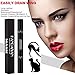 Eyeliner Stamp With Cat Eyeliner Stencils, Waterproof Long Lasting Liquid Eyeliner Pen Smudge proof Winged Eyeliner Stamp for Wing or Cat Eye