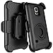 Galaxy S5 Case, Samsung Galaxy S5 Case, BENTOBEN Shockproof Heavy Duty Kickstand Belt Clip Hybrid PC Silicone Full Body Rugged Holster Protective Case for Samsung Galaxy S5, Black