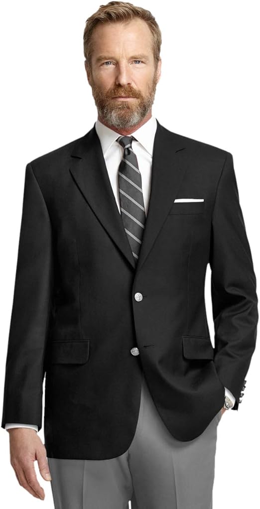 Brooks Brothers Chaqueta para hombre 9644 All Wool Madison Fit dos