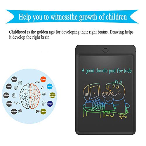 image for Gincleey LCD Writing Tablet，10-Inch Colorful Screen Electronic Writi