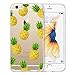 iPhone 6S Case, Eouine Small Pineapple Printed Flexible Soft Silicone TPU Case for iPhone 6S 6 4.7 Inch, Scratch-Resistant Protective Case