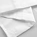 mDesign Mildew-Free, Waterproof Fabric Shower Curtain/Liner with 12 Rings, 54