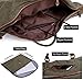 EverVanz Oversized Travel Duffel Bag Canvas Leather Trim Overnight Bag Sport Duffel Shoulder Handbag Large Unisex Weekend Bag