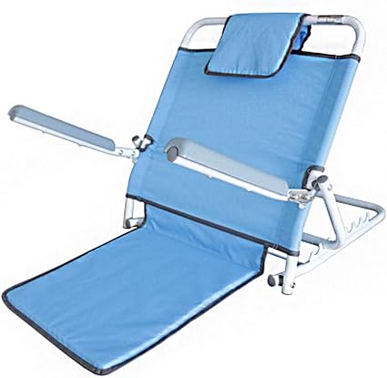 Colchones Silla con Respaldo Grande Plegable Azul con Soporte De Carga