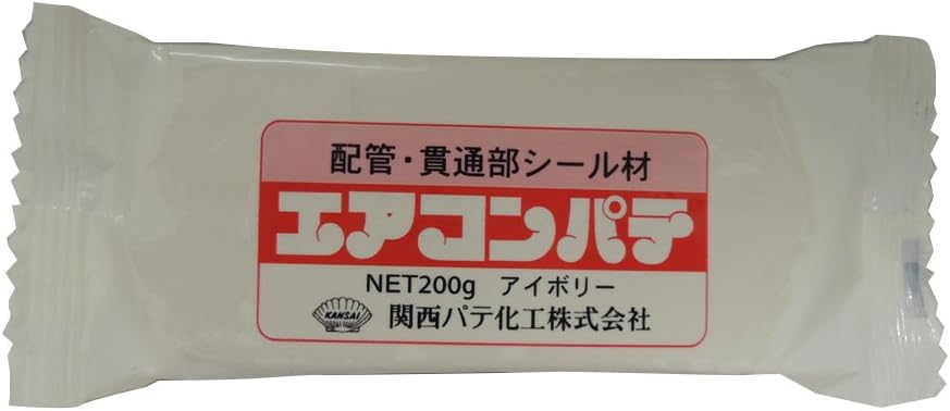 Amazon 関西パテ化工 エアコンパテ 0g アイボリー モルタル