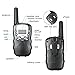 FUNTOK Walkie Talkie for Kid Walkies Talkies 22 Channel Two Way Radios Long Range Outdoor Walkie Talky (Black)