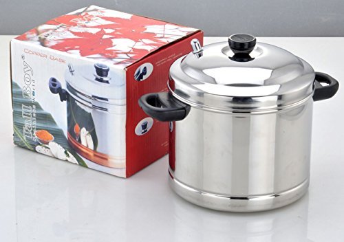 SS Idly Cooker - 4 Plates