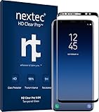 Galaxy S9 Plus Screen Protector, (3D) Samsung Galaxy S9 Plus Glass Screen Protector/Galaxy S9 Plus Tempered Glass Screen Protector (HD Clear Pro 2.2) 9.0H/Black - Full Cover