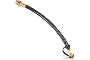 LIZEWEI 510440902 Engine Flex Drain Hose Compatible With Kawa-saki FH FR FS FT & FX Engine Models, Also for Ku-bota Z412 Z122R, Replace 51044-0902 (1)