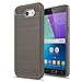 Galaxy J3 Emerge/J3 2017/J3 Mission/J3 Eclipse/J3 Luna Pro/Amp Prime 2/J3 Prime/Express Prime 2 Case,AnoKe Slim Scratch Resistant TPU Thin cases cover For Samsung J3 Emerge HWLS Grey
