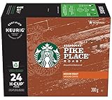 Starbucks Pike Place Roast, K-Cup for Keurig Brewers, 24 Count