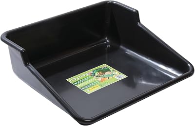Tierra Garden GP48B Tidy Potting Tray Black Use as Mix Grow Tray