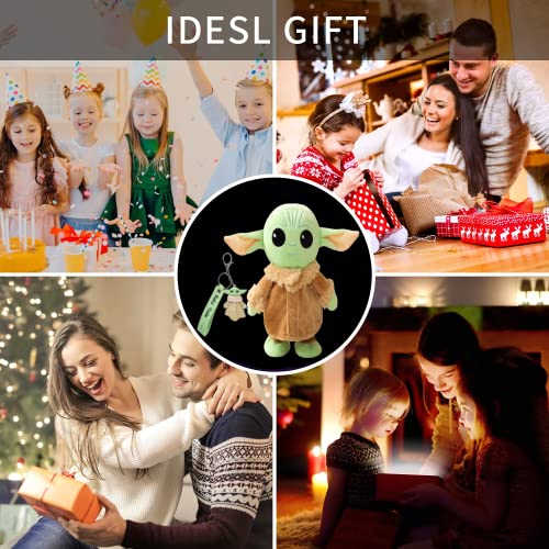 Talking Baby Yoda Plush Doll,Walking Baby Yoda Plushie Repeat What You