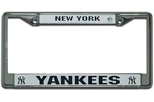 MLB Chrome License Plate Frame
