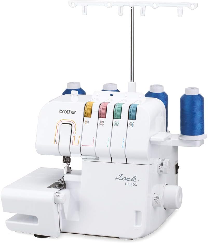 Brother Overlock 1034DX verbesserte Version 2018