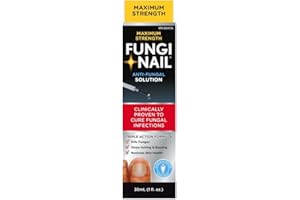 Fungi-Nail, Anti-Fungal Solution, 30mL- Kills Fungus That Can Lead To Nail Fungus & Athlete’s Foot Undecylenic Acid 25% & Cli