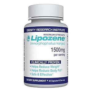 Image of Lipozene® Diet Weight Loss Supplements - 1 Bottle 30 Capsules -