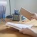 Office Desk Organizer- Desk Organizer For Men And Women Desk Organizer And Accessories Mesh Desk Organizer Includes Stapler, 200 Staples and Scissors