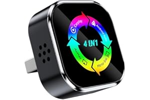 Gaicabi Wireless Carplay Adapter 4in1 Airplay/Mirror Link/Android Auto/Carplay AI Box USB Dongle Wired Connection A