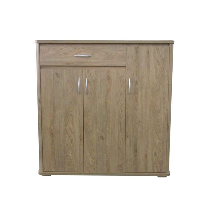 Danube Home Philip 3 Door Shoe (Light Oak Danube Home Philip 3 Door Shoe (Light Oak