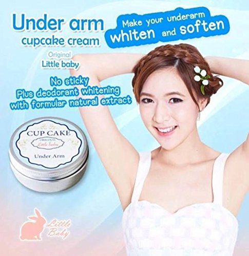 Little Baby Cupcake Underarm Cream Lightening Whitening Soften 50 G.