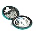It is Earphone Headset Earbuds Hard Hold Case (Aqua)