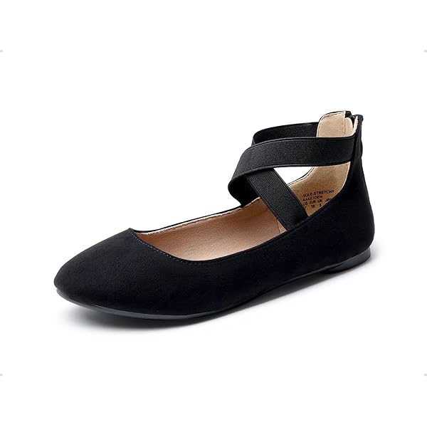ALOHAS LUKE FLATS - Ankle Strap Ballet Pumps - Black - Zalando