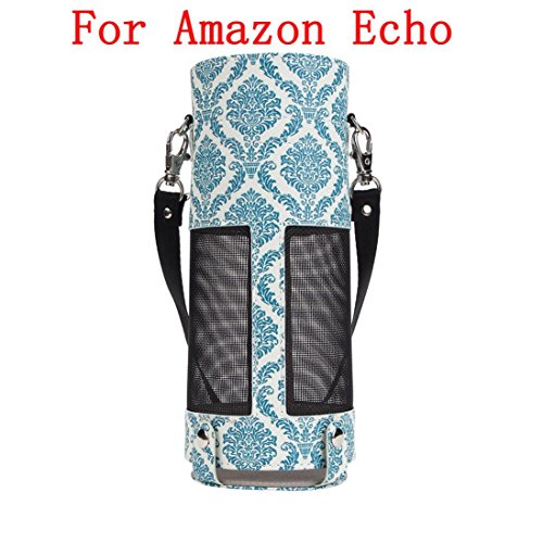 For Amazon Echo Bluetooth Speaker,Sunfei Soft Carrying Storage Travel Case Bag case (A)