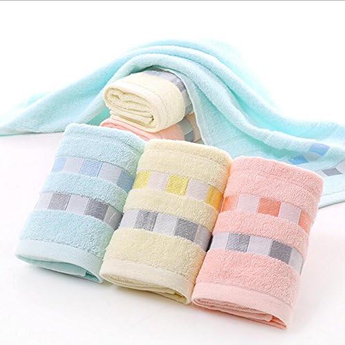 LIVDAT Set of 2 Ultra Soft Microfiber Cotton Hand Towels Multi-Purpose Absorbent Towels for Face Hands (13.2'' x 30'')