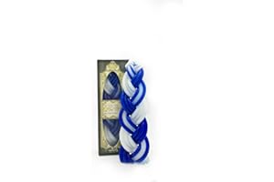Shalhevet Light Mini Travel Size Blue White Havdalah Candle